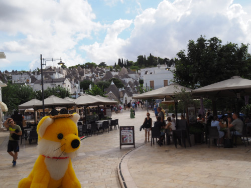 Leben pur, aber drei Uhr nachmittags das Café schließen 