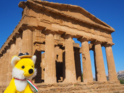 an der Akropolis, in Agrigento 