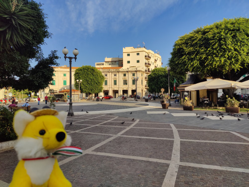 auf Sizilien angekommen, hektisch ist Messina