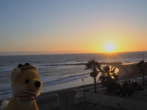 angekommen in Agrigento, eine etwas zwielichtigen Unterkunft direkt am Meer 